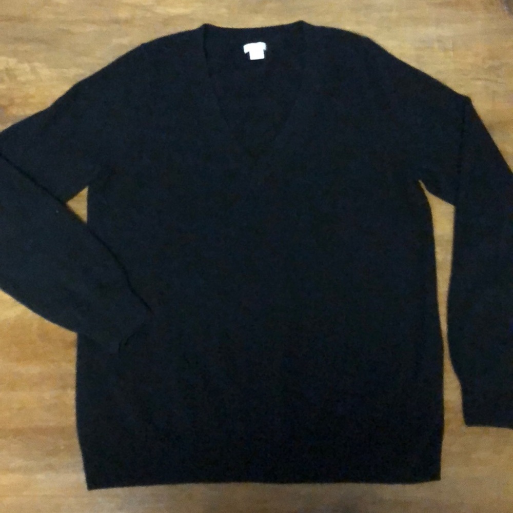 Jcrew cashmere v-neck sweater